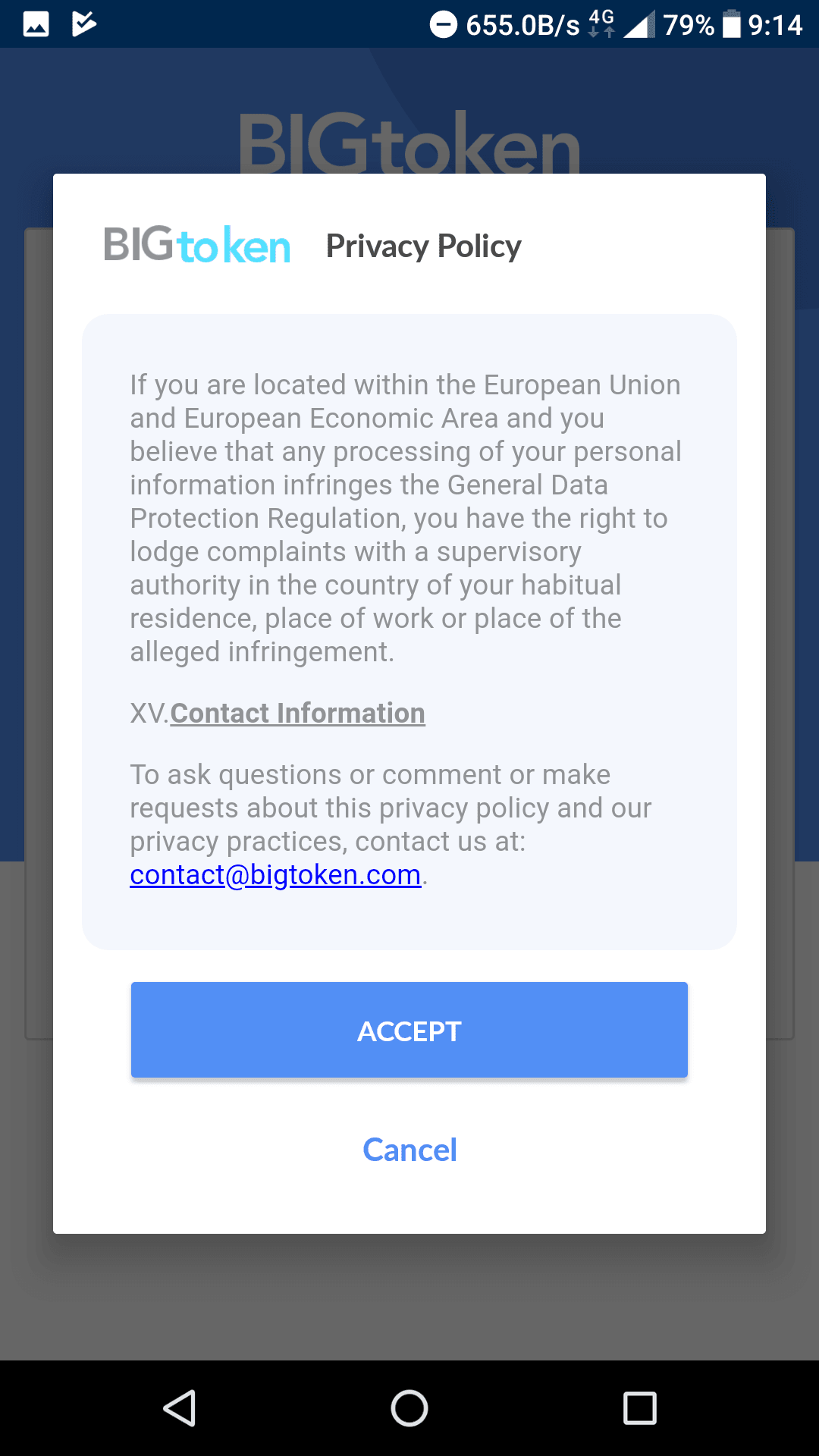 BIGtoken Review, FAQs and Guide: Legit or Not? 9 BIGtoken Privacy Policy