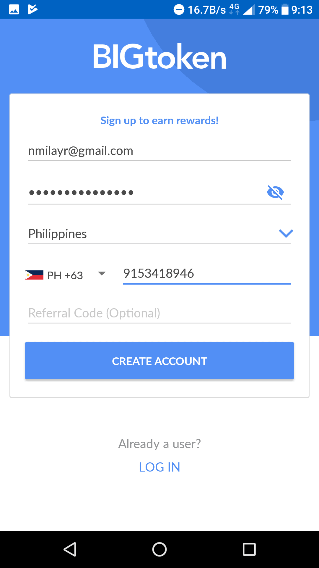BIGtoken Review, FAQs and Guide: Legit or Not? 6 Bigtoken Registration Form
