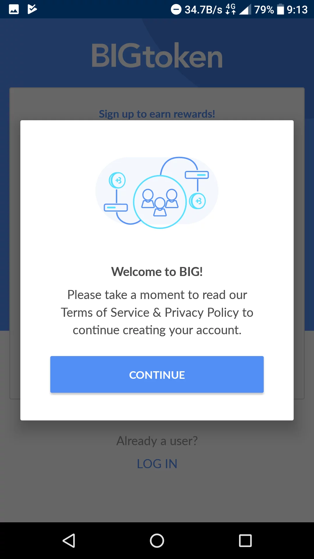 BIGtoken Review, FAQs And Guide: Legit Or Not? 5 BIGtoken welcome page
