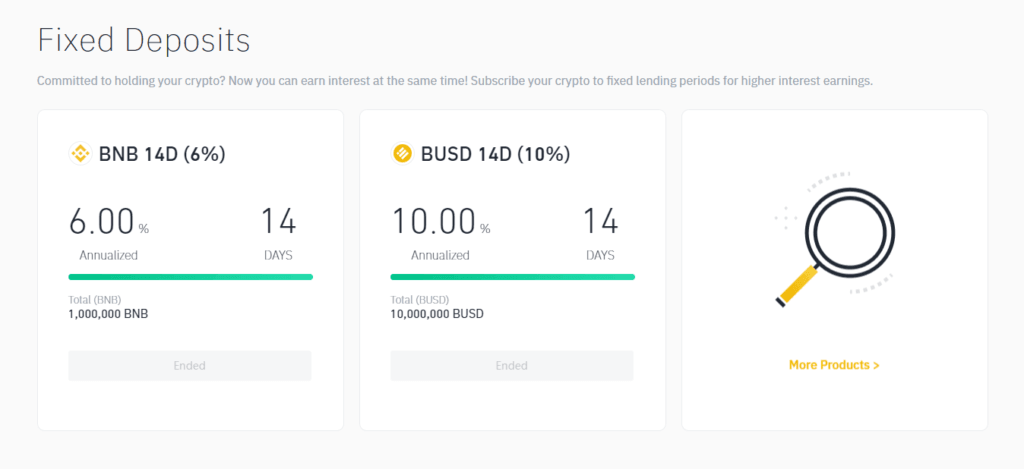 Binance Lending: Lend Crypto And Earn Passive Cash 3 Fixed Deposits