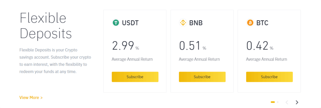 Binance Lending: Lend Crypto And Earn Passive Cash 2 Flexible Deposits
