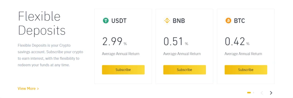 Binance Lending: Lend Crypto And Earn Passive Cash 2 Flexible Deposits