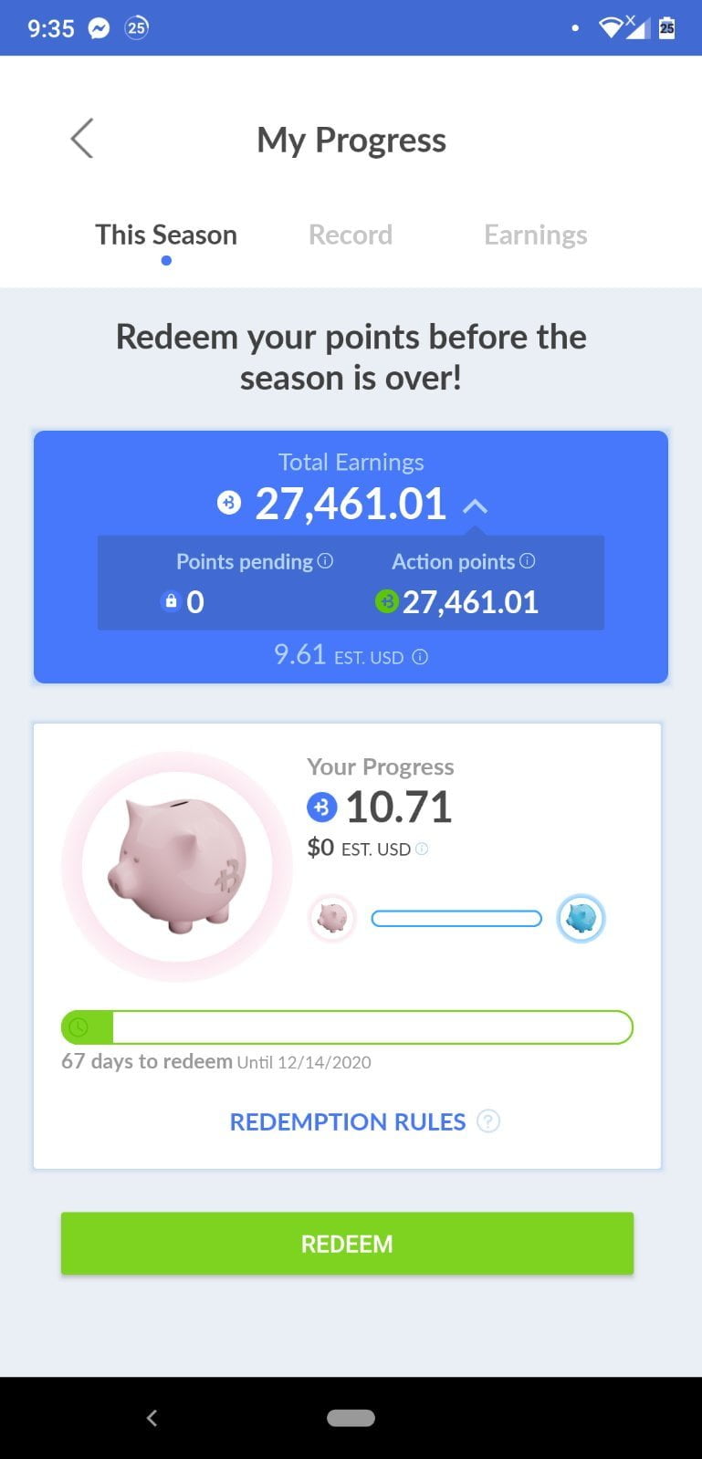 BIGtoken Review, FAQs and Guide: Legit or Not? 20 REDEEM BIGtoken Points As Cash