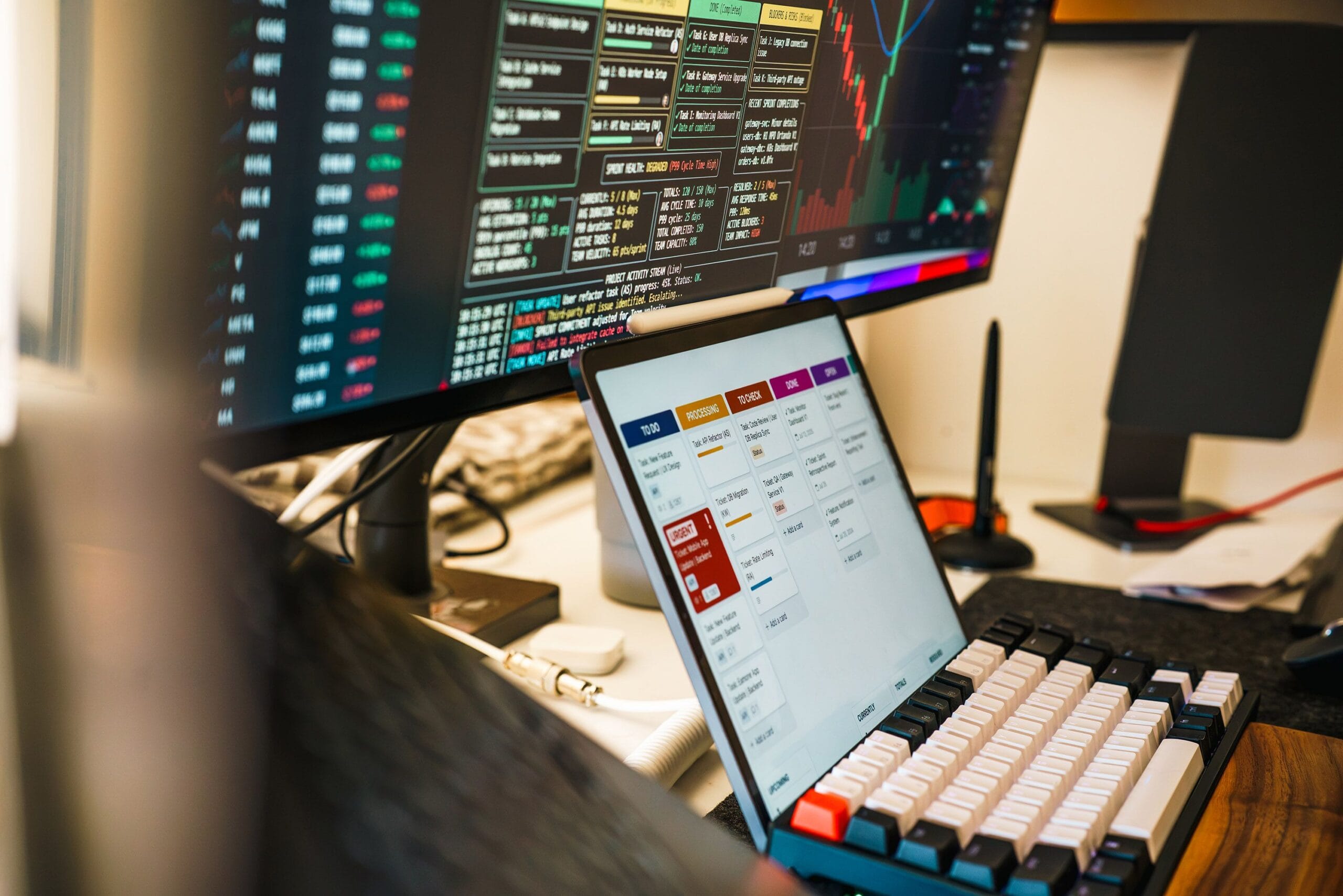 Forex Factory Calendar: Timing Trades for Extra Cash 8 Trader reviewing a checklist on a tablet before a news release